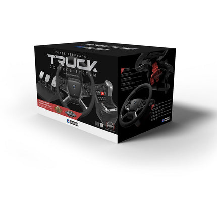 Volant + Levier de vitesses + Pédalier HORI Force Feedback Truck Control System