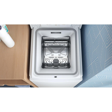Lave linge top INDESIT BTWCS50400FR