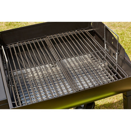 Barbecue charbon COOK'IN GARDEN TONINO 50 noir sur chariot 50 cm