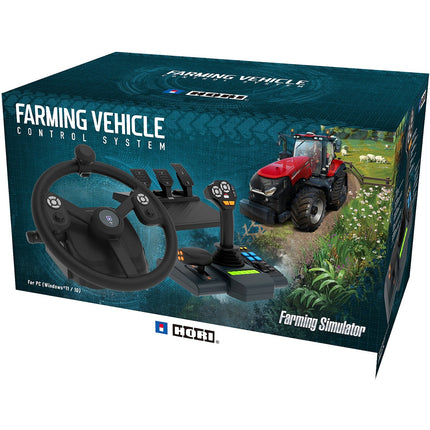 Volant + Levier de vitesses + Pédalier HORI Farming Vehicle Control System