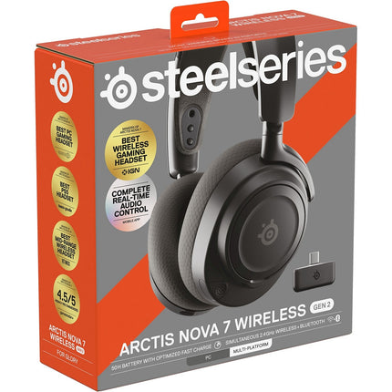 Casque gamer STEELSERIES Arctis Nova 7 Gen 2 Noir