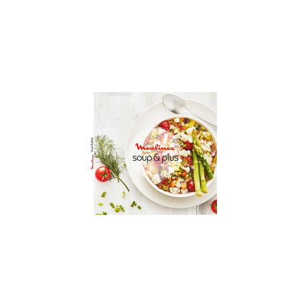 Blender chauffant MOULINEX SOUP et PLUS LM926B00 BLANC 2L + bol vapeur