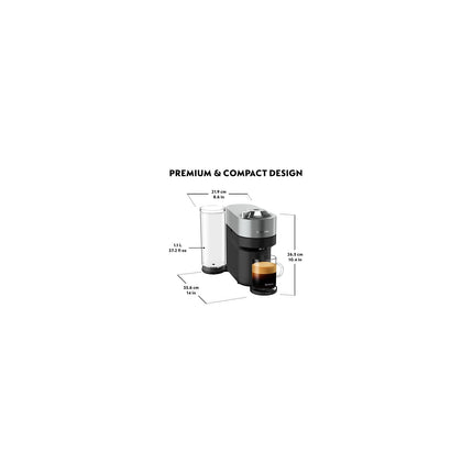 Nespresso KRUPS Vertuo pop+ YY5359FD argent