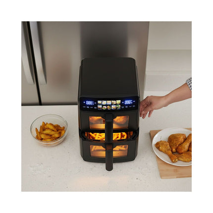 Friteuse sans huile PRIXTON Verticale 10 L avec Double Panier 2600 W