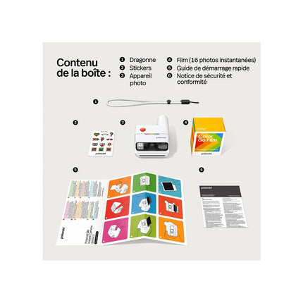 Appareil photo Instantané POLAROID Go Generation 3 - White