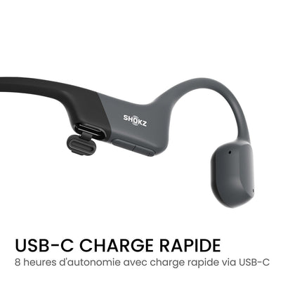 Casque SHOKZ OpenRun Mini USB-C Noir