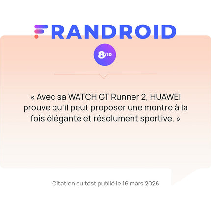Montre sport HUAWEI Watch GT Runner 2