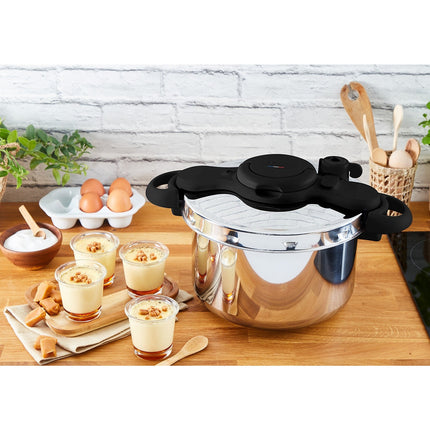 Autocuiseur SEB Clipso Minut Easy 6L Noir