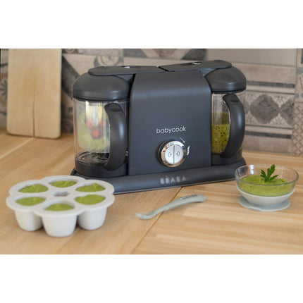 Mixeur Cuiseur Bébé BEABA Babycook duo white/silver