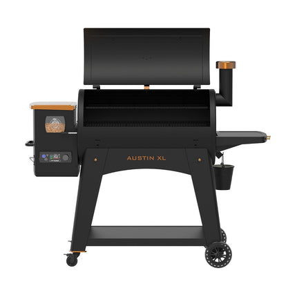 Barbecue pellet PITBOSS ONYX AUSTIN, sur chariot,de 82 à 260 °, surface de cuisson 90 x 50 cm