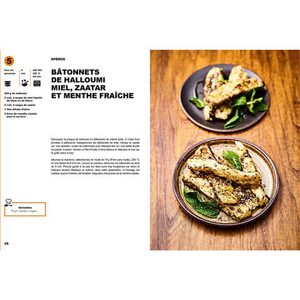 Livre de cuisine HACHETTE Ninja - Airfryer + de 150 recettes