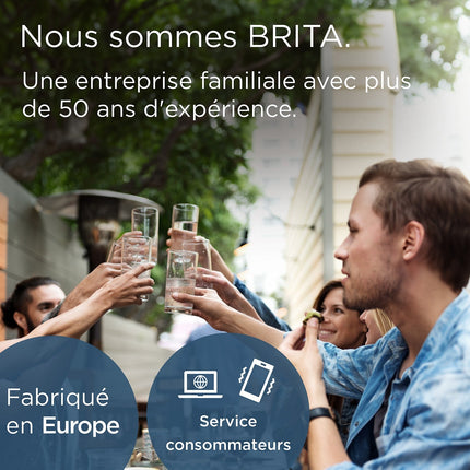 Carafe filtrante BRITA en verre model one