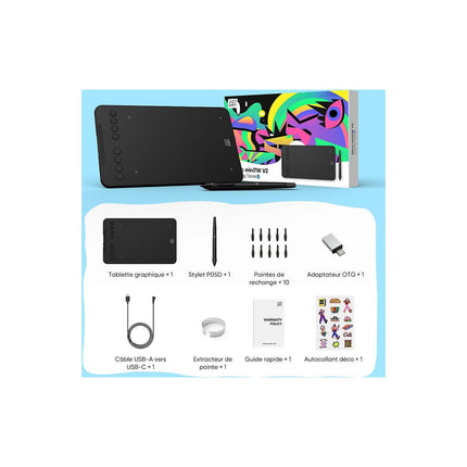 Tablette graphique XPPEN Tablette Graphique Deco Mini 7W V2