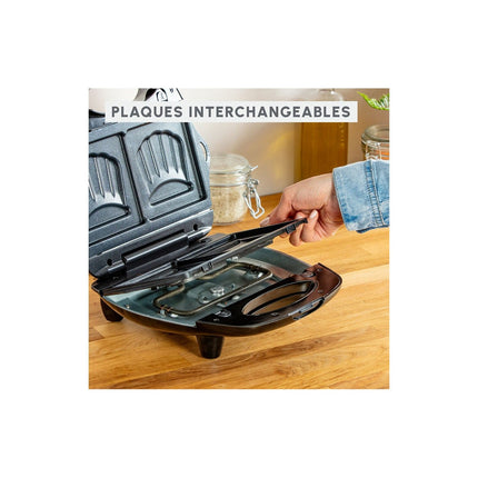 Gaufrier MOULINEX breaktime +3 plaques SJ611810