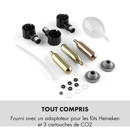 Tireuse à bière KLARSTEIN Skal - Inox noir Reconditionné