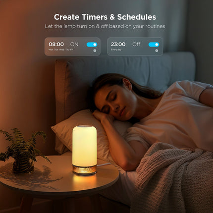 Lampe connectée GOVEE Lampe de table LED RGBICWW