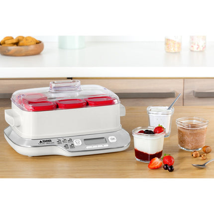 Yaourtière et fromagère SEB YG661500 MULTIDELICES Express 12 pots