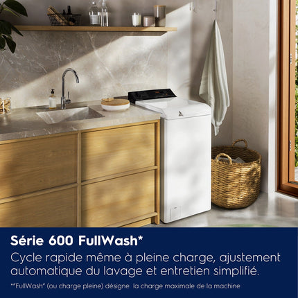 Lave linge top ELECTROLUX EW6TE612BA