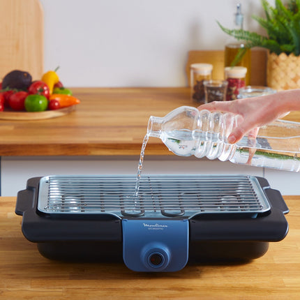 Barbecue électrique MOULINEX Accessimo Blue Salt Table BG134812