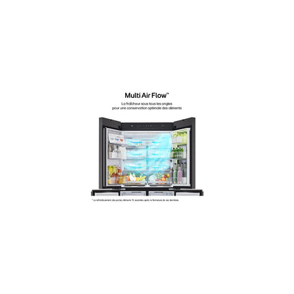 Réfrigérateur multi portes LG GMZ765SBHJ INSTAVIEW
