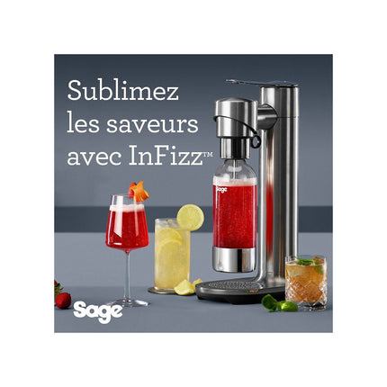 Machine à soda SAGE APPLIANCES the Infizz Fusion SCA800SST0ZEU1