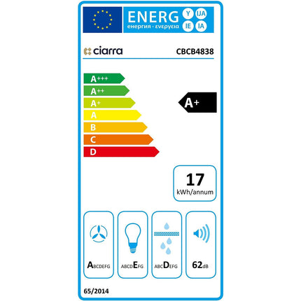 Hotte décorative îlot CIARRA VM4838B