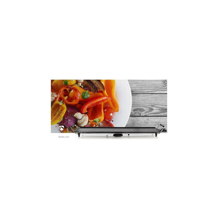 Plancha électrique NEDIS Plancha Teppanyaki 90 Cm 1800w Noir Rev