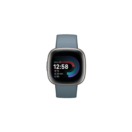 Montre santé FITBIT Versa 4 Aluminium Platine et bleu