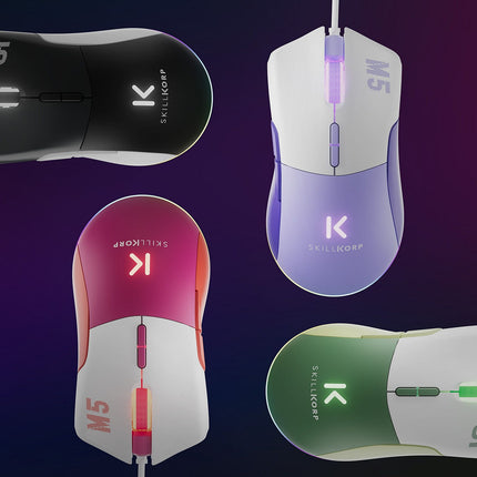 Souris Gamer Filaire SKILLKORP M5 ECO VERTE Access