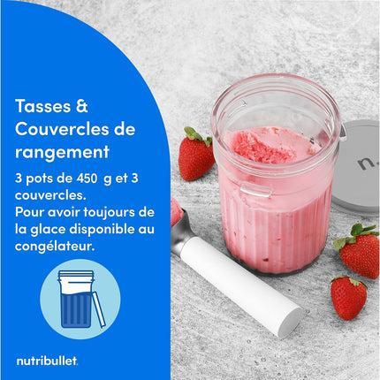 Sorbetière NUTRIBULLET CHILL NBD0503W