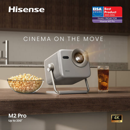 Vidéoprojecteur home cinéma HISENSE Laser Mini Projecteur M2 Pro