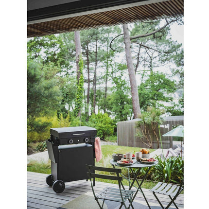 Chariot Plancha FORGE ADOUR CHOAF60N noir compatoble avec plancha Origin G60AN