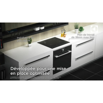 Plaque vitrocéramique ELECTROLUX BHV6232FOK - 3 foyers Noir