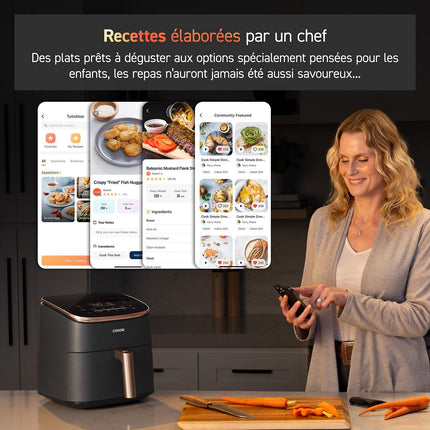 Friteuse sans huile COSORI KOSP0019EUN TurboBlaze chef édition