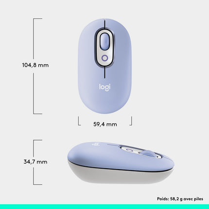 Souris sans fil LOGITECH POP Mouse