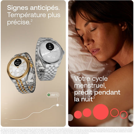 Montre santé WITHINGS Scanwatch Nova Brilliant 39mm Gold