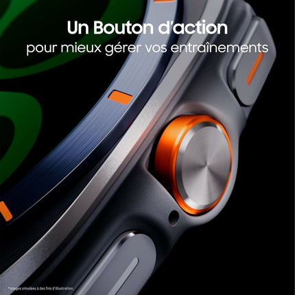 Montre connectée SAMSUNG Galaxy Watch Ultra 2025 Titane