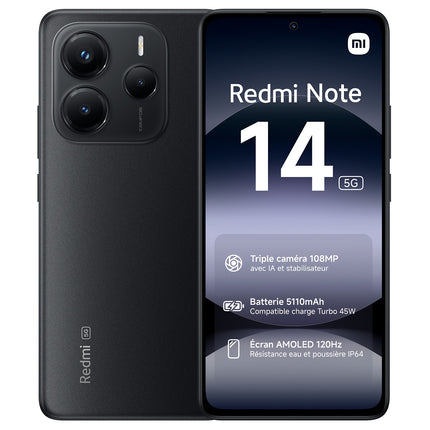 Smartphone XIAOMI Redmi Note 14 256Go 5G