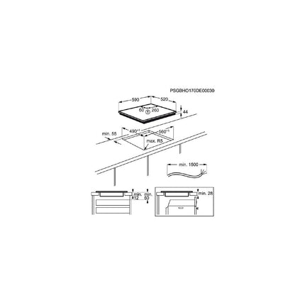 Plaque induction MIOGO MHI601SH SmartHood