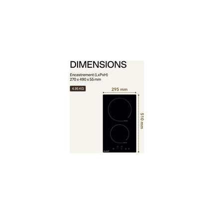 Domino induction BELDEKO TI2V-122