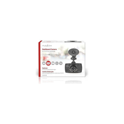 Dashcam NEDIS Full HD 1080p 1 canal 2,7 pouces