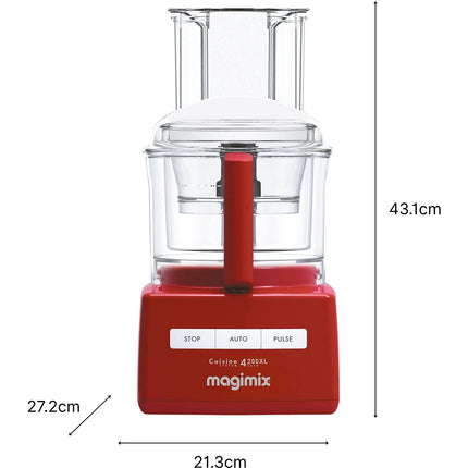 Robot multifonction MAGIMIX CS4200 XL Chrome Mat 18471F