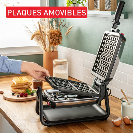 Gaufrier TEFAL WM755D12 King Size 4 en 1