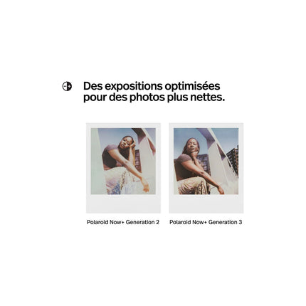 Appareil photo Instantané POLAROID Now+ Gen 3 Black + Pack 8 Films