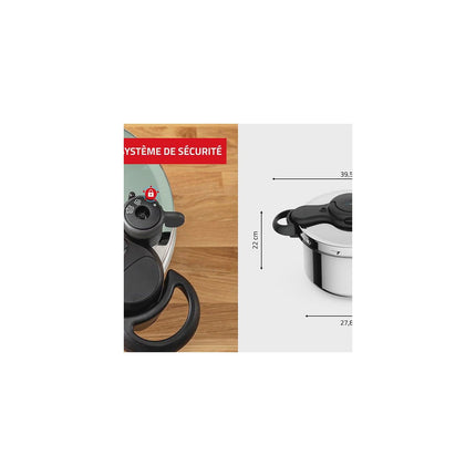 Autocuiseur SEB ClipsoMinut de vos régions 9L + Minuteur