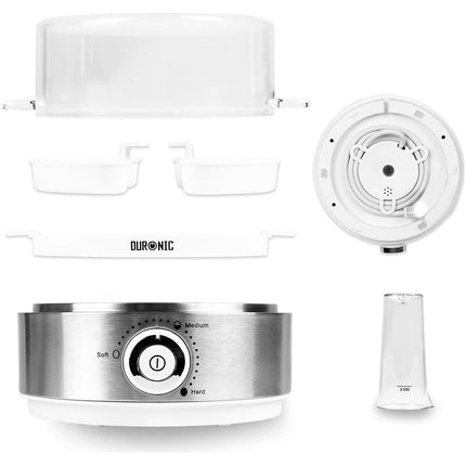 Cuiseur à oeufs DURONIC Duronic EB40 WE Cuiseur à œufs 400W 1 à