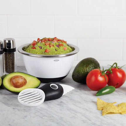 Coupe fruits OXO Coupe-avocat 3 en 1 blanc