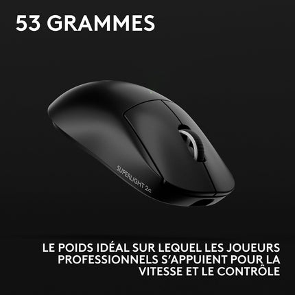 Souris Gamer Sans Fil LOGITECH Pro X superlight 2 compact Noir