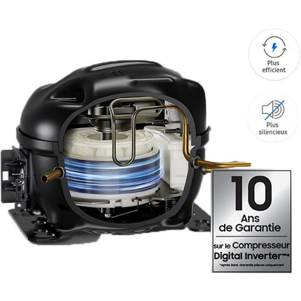 Réfrigérateur multi portes SAMSUNG RF48A401EB4