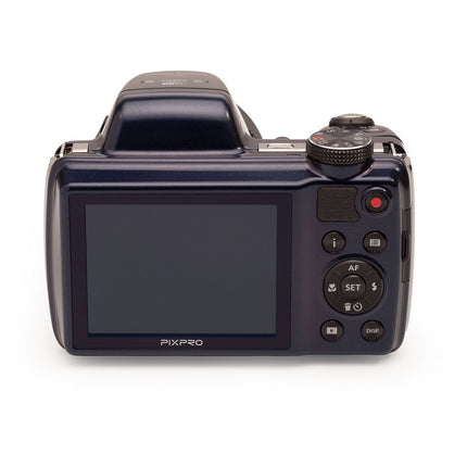 Appareil photo Bridge KODAK AZ528 Bleu + 2eme Batt + etui